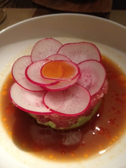 Tuna Tartare in the Pump Room
