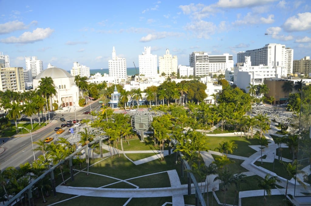 Roof Top of the New World Symphony, South Beach, Miami
