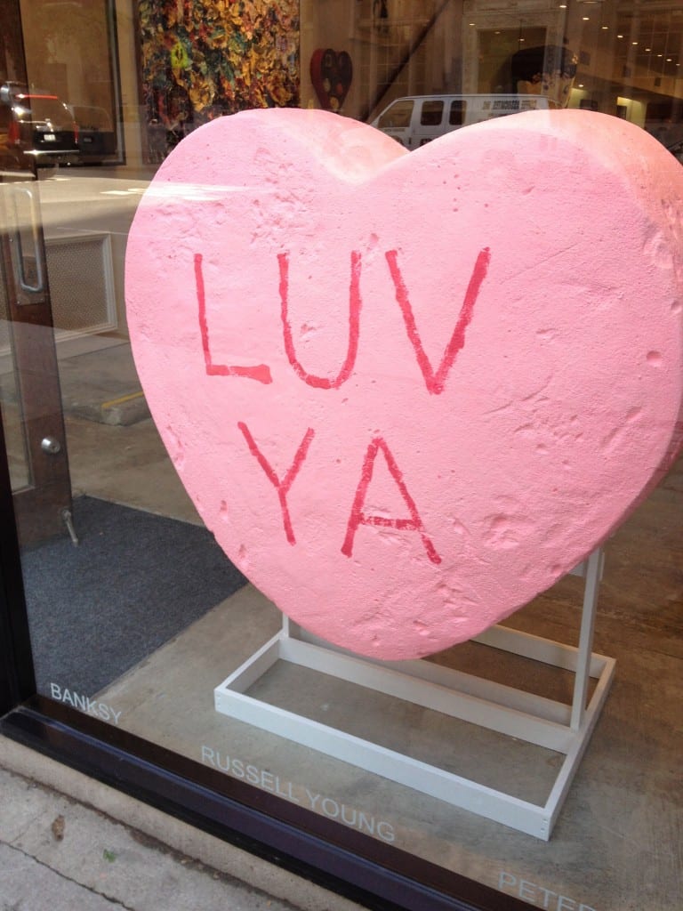Spotted in a New York gallery on Madison Avenue