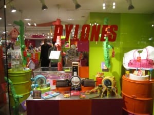 Pylones, a French store now in NYC