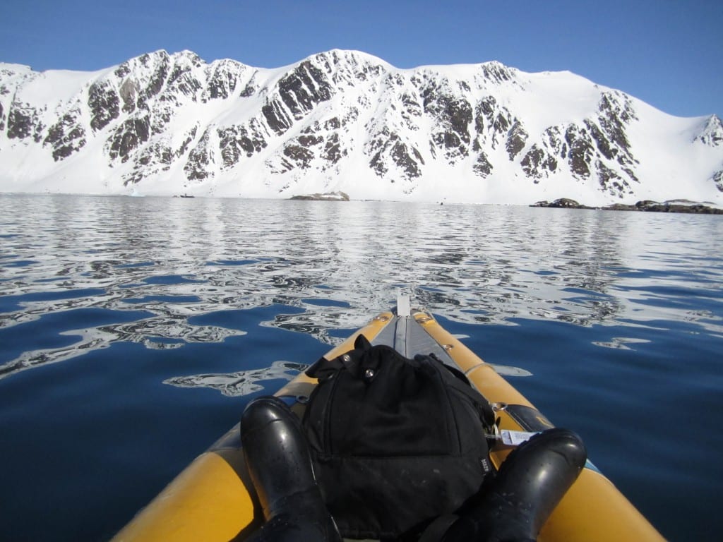 kayaking in the Arctic Circle