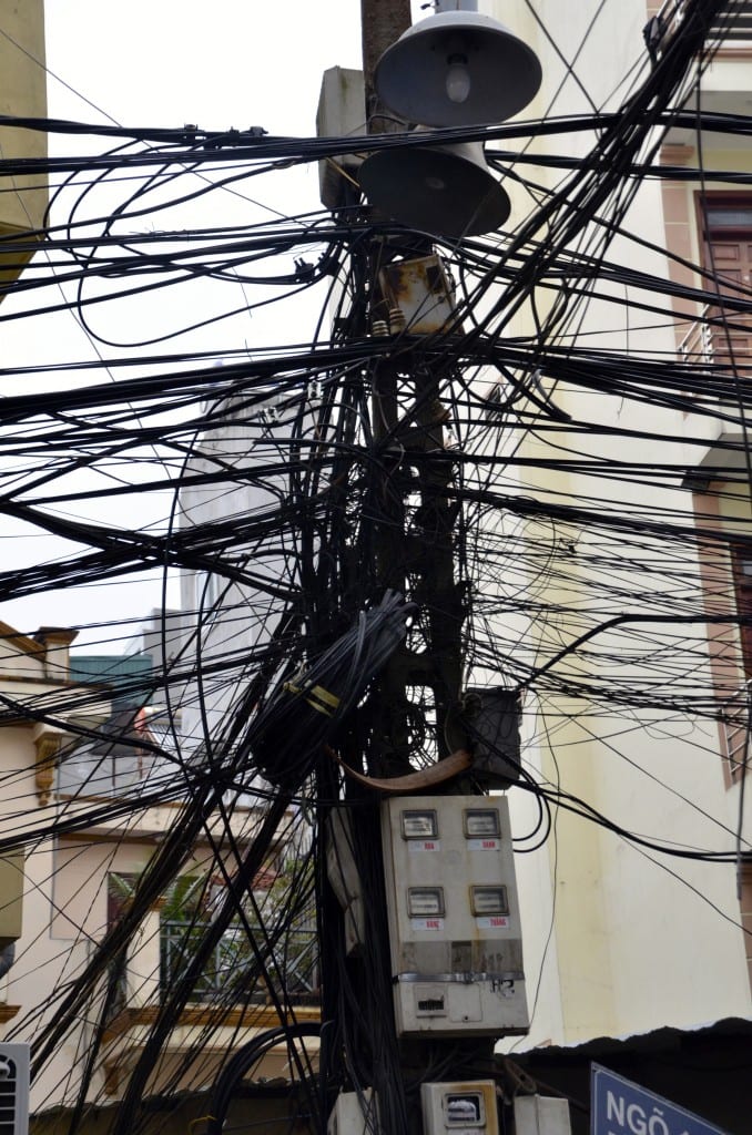 Wiring in Hanoi