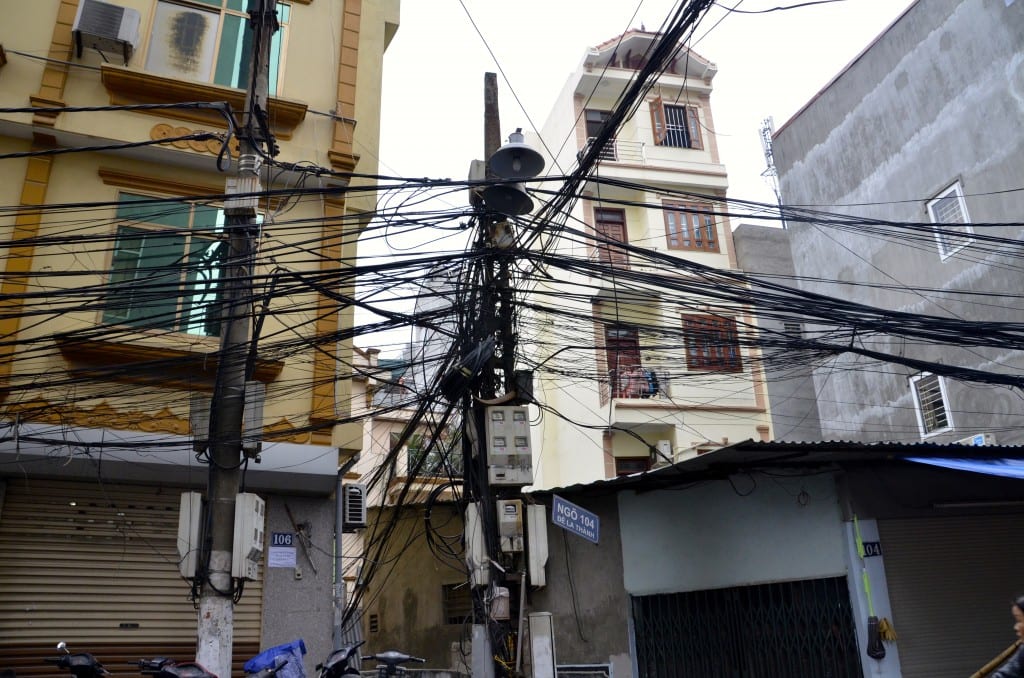 Electrical grid in Hanoi