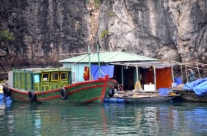 Fishing Village, Halong Bay, North Vietnam