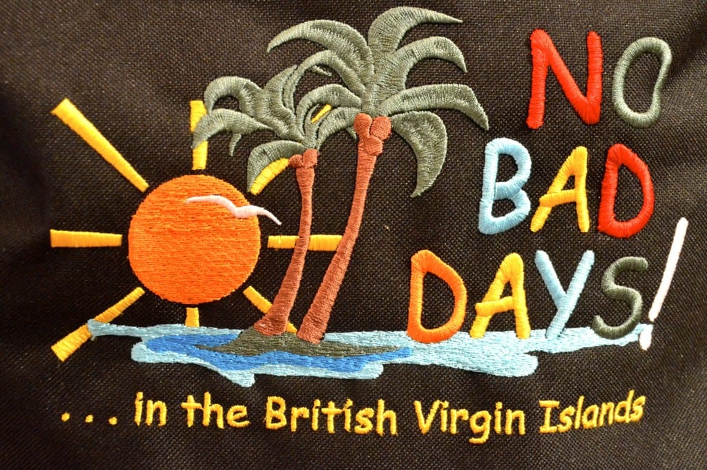 No bad day in the British Virgin Islands