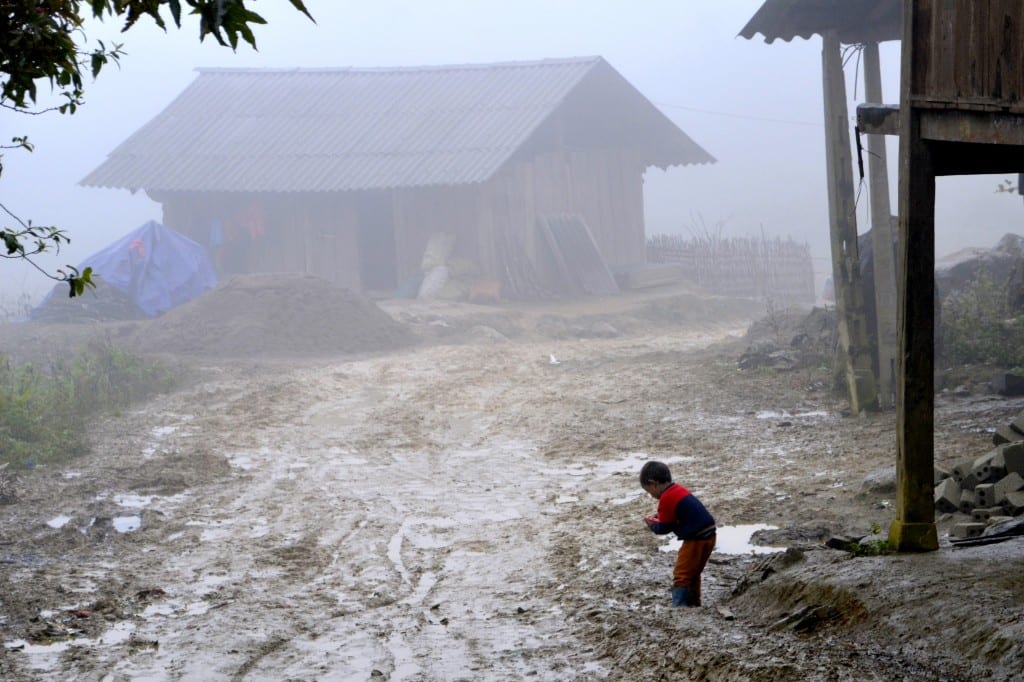Small village in North Vietnam