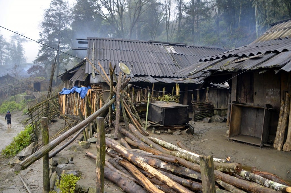 village houses in North Vietnam