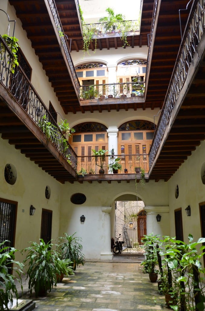 restored building in Cuba
