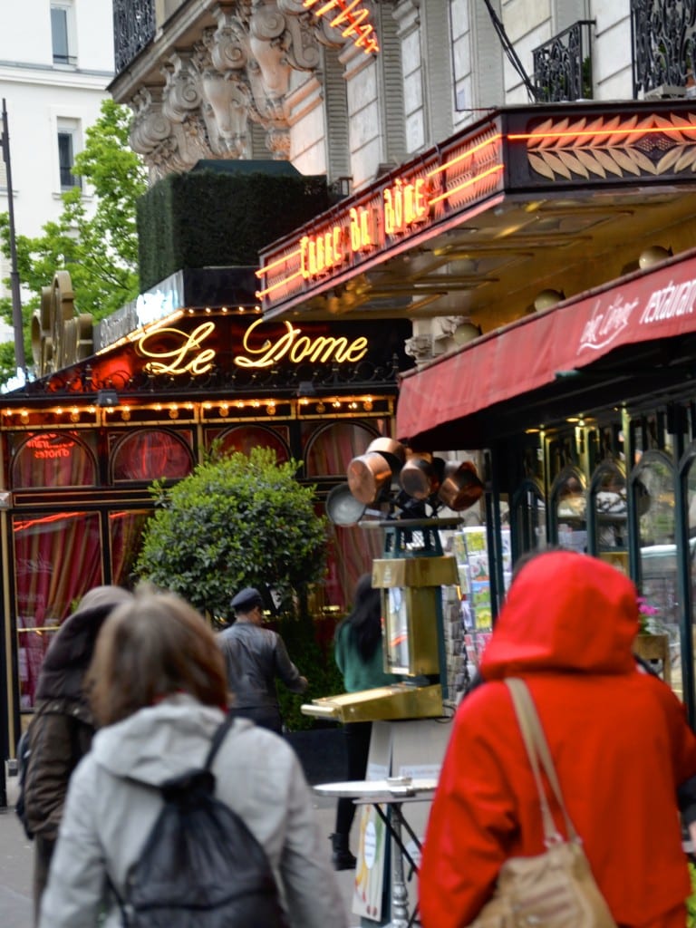 Le Dome--another famous cafe from the 1920s
