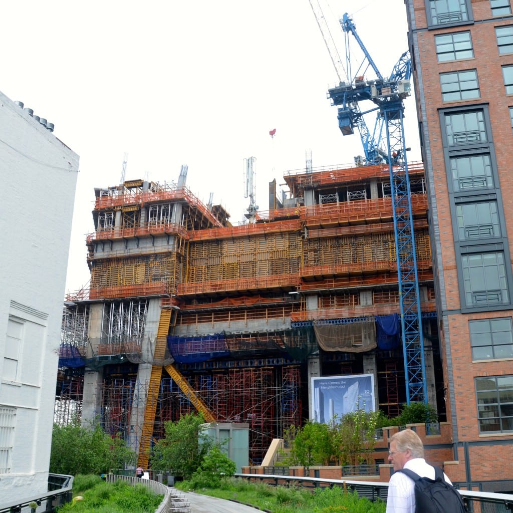 Construction on the Highline