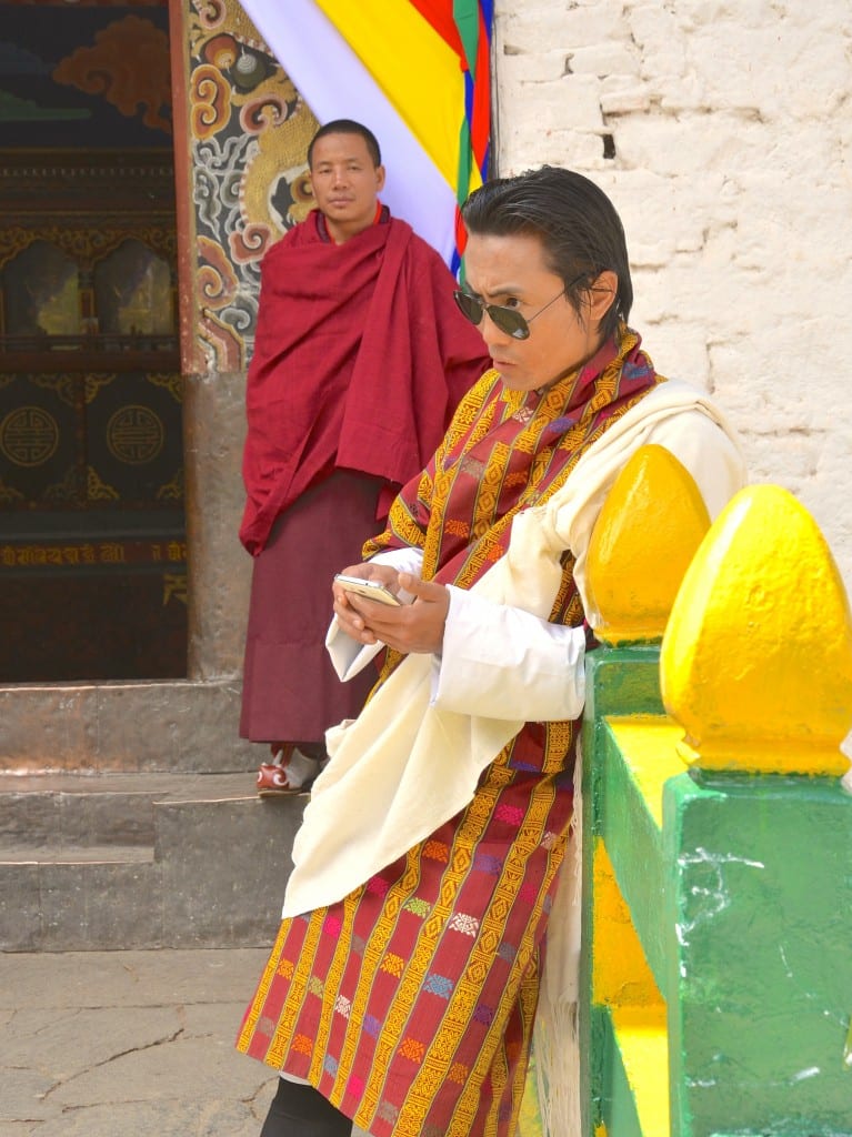The monk and the Hipster