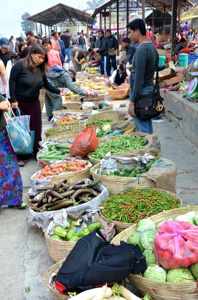 Vegetable Market in Bhutan DSC_8010