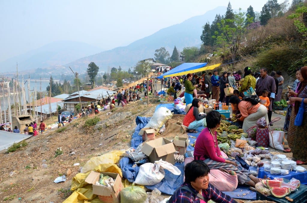 Vegetable market in Bhutan DSC_8011