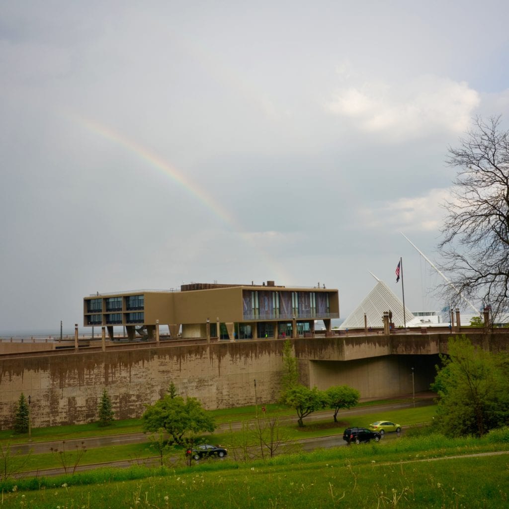 Milwaukee Art Museum/Over the Rainbow
