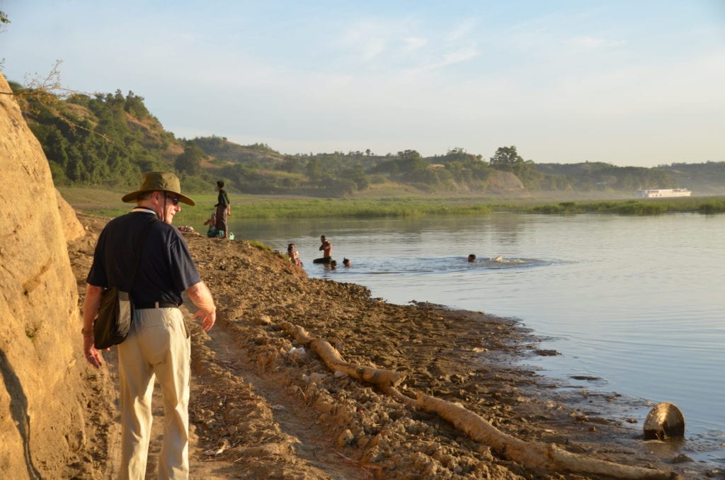 On the Irrawaddy River 