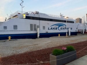 Lake Express on Lake Michigan