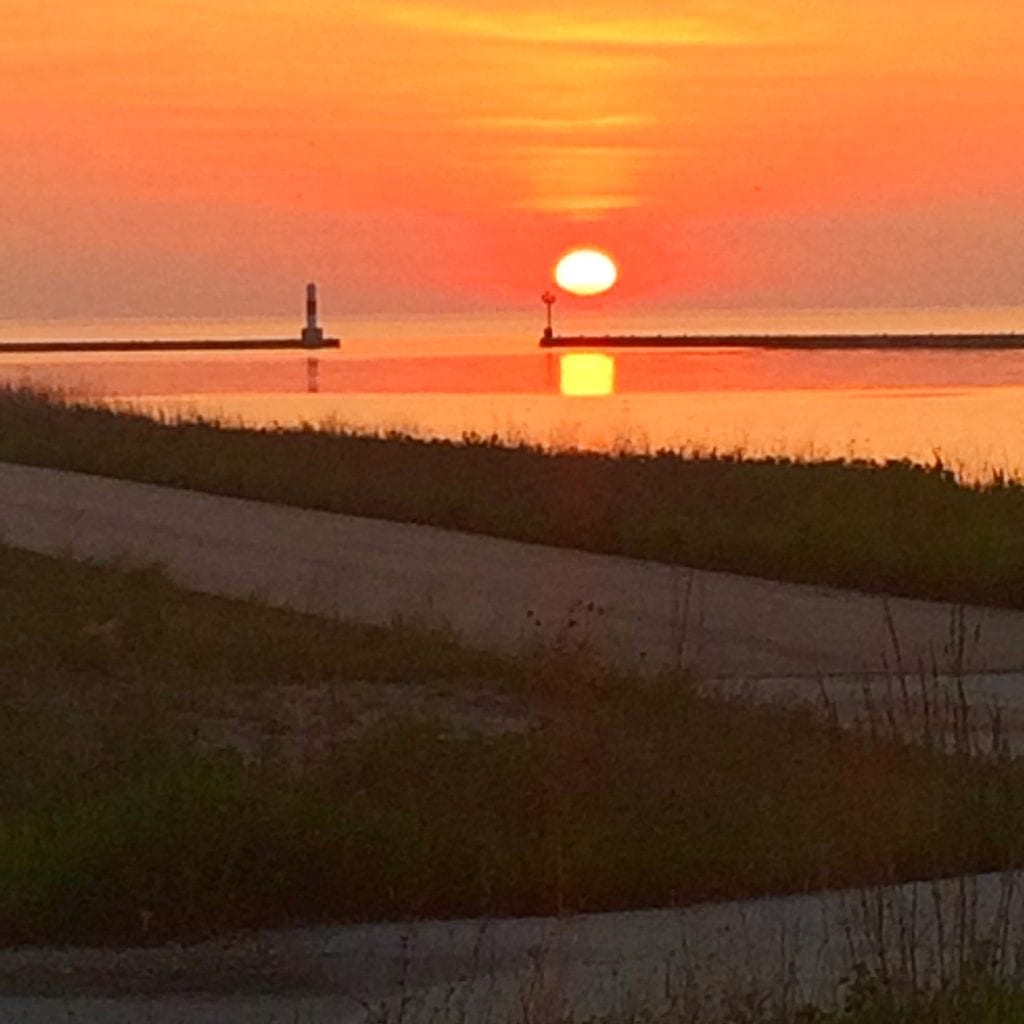 Lake Express morning in Wisconsin