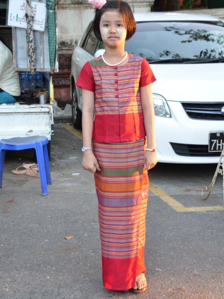 longyi in Myanmar 