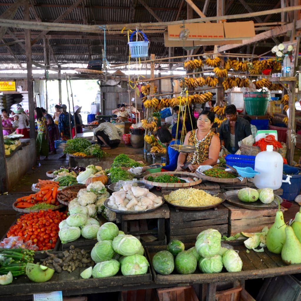 Markets in Myanmar