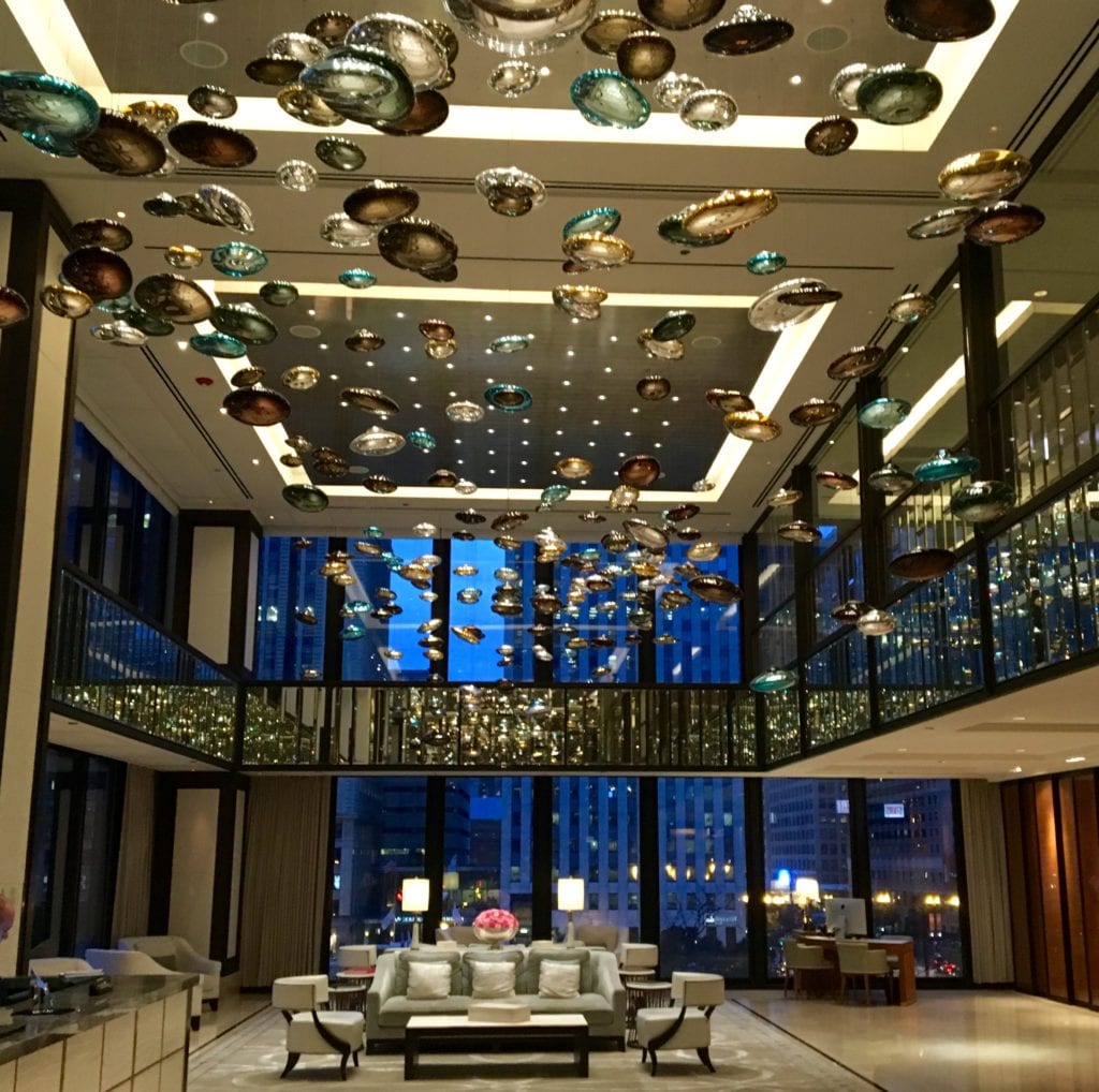 Lobby Langham hotel