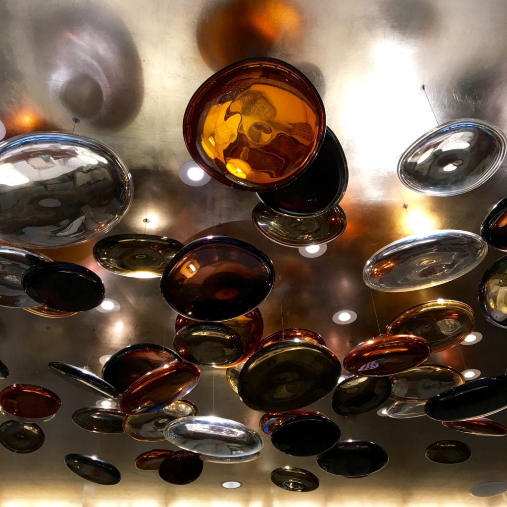 Glass sculpture, Langham Hotel, Chicago